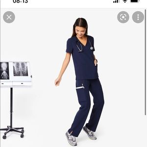 FIGS NAVY BLUE SET Size SMALL